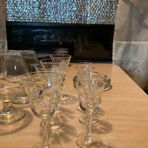 Wine glasses